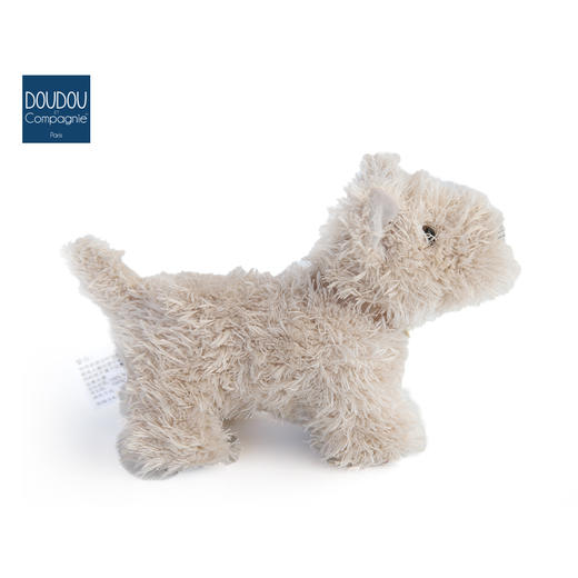 DOUDOU 棕色狐狸犬-象牙色狐狸犬25cm玩偶 商品图6