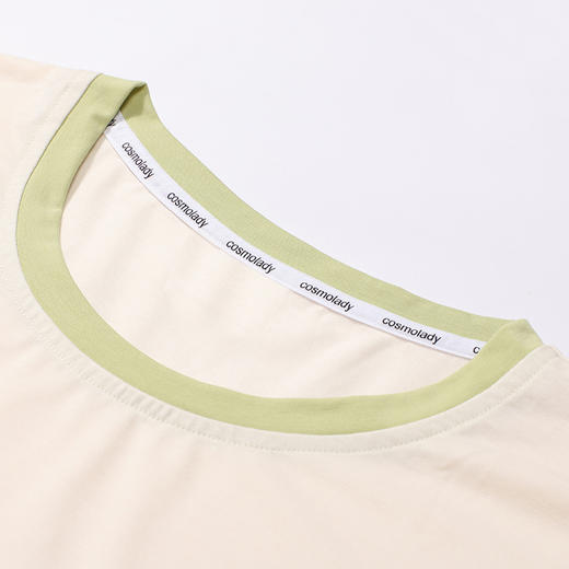 都市丽人生活家居女士棉质短袖短裤睡衣套装LH42R8 商品图4