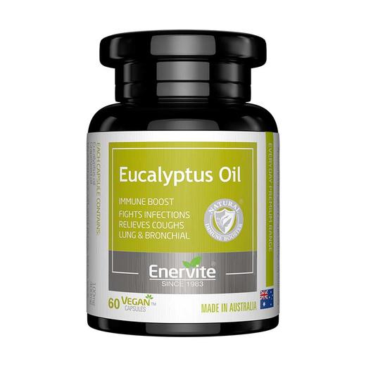 Enervite 澳乐维他 桉树油胶囊 60粒 护肺 商品图1