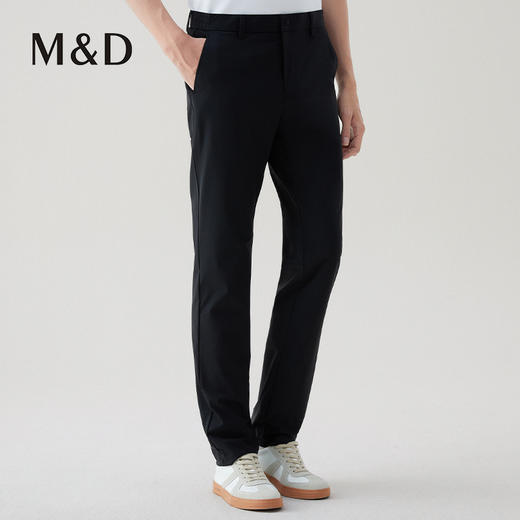 【名盾】冰爽针织运动裤，好穿易打理，贴服舒适MXAP16603C 商品图2