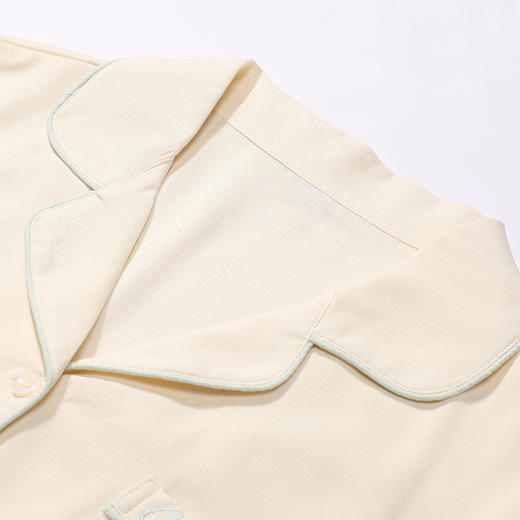 都市丽人生活家居女士梭织棉短袖短裤睡衣套装LH41V2 商品图4