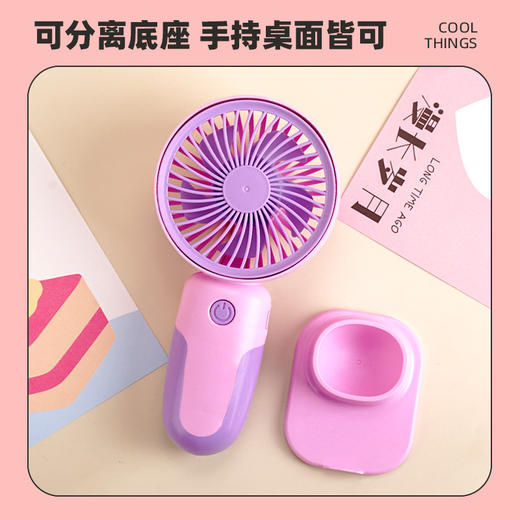 【新品福利 清凉一夏！】2024新款手持小风扇，夏日必备利器！体积小巧，便于携带；充电方便，随时补充持久动力。带着它，仿若置身清凉世界，畅快吹透每一缕汗毛，细节之处见真情。 商品图2