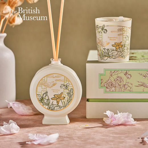 大英博物馆 东方梦境系列 香薰蜡烛 香氛礼盒 木息境壤 飞流溯石 商品图0