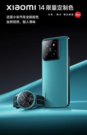 【柏联B1】【小米】Xiaomi 14（白色/岩石青/粉色/黑色，下单备注颜色）（仅限云南省内发货）