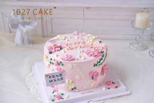 1027CAKE |    韩裱蛋糕 刮刀花 商品图0