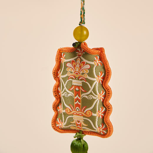 大英博物馆X苏州博物馆 亚述系列 生命之树 香囊 提花香薰 挂件 商品图2