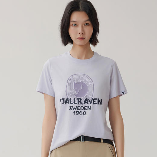 Fjallraven/北极狐女春夏新款户外短袖t恤上衣 01241210 商品图3