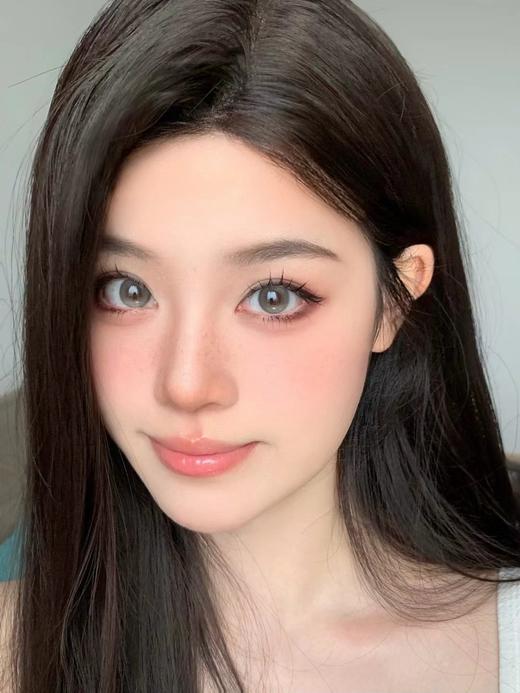 【中直径】PFGIRLCON-玉龙茶-14.2mm【半年抛 0-800度 含有525/575】着色13.1mm 商品图2