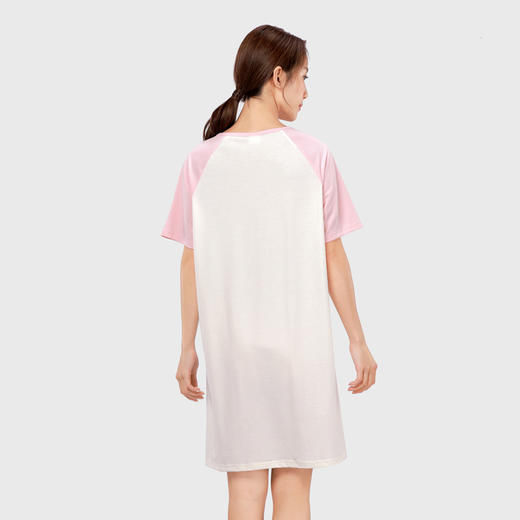 都市丽人生活家居女士棉质短袖裙睡衣LH46K1 商品图2