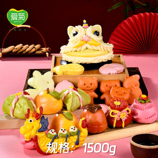 【爱菊花馍】端午礼盒A款 商品图1