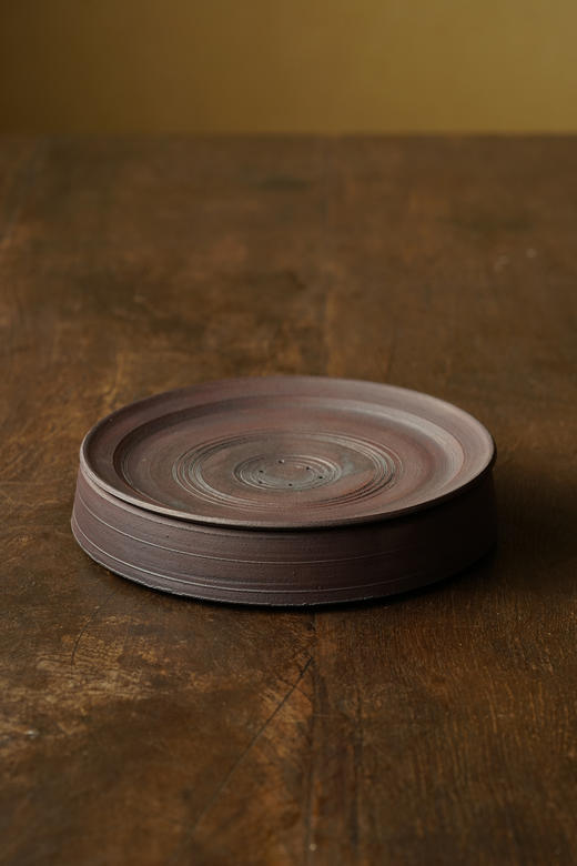 二阶堂明弘65茶盘｜锖器 商品图0