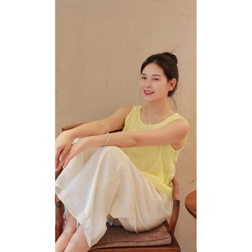 【抖音专属】吊带（22705076n-黄白游） 商品图1