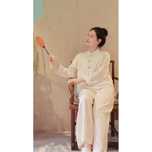 【抖音专属】直筒裤（24709241凝脂） 商品图4