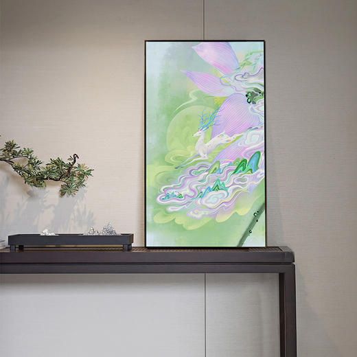 多喜爱高清数码布艺装饰 国风新时尚挂画-画中山海系列cs 商品图2