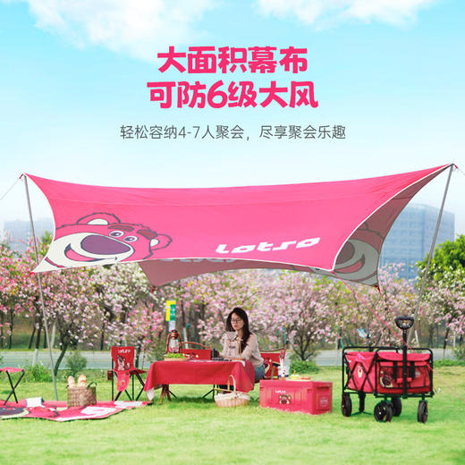 迪士尼草莓熊系列六角天幕JDFA22880-LO 商品图0