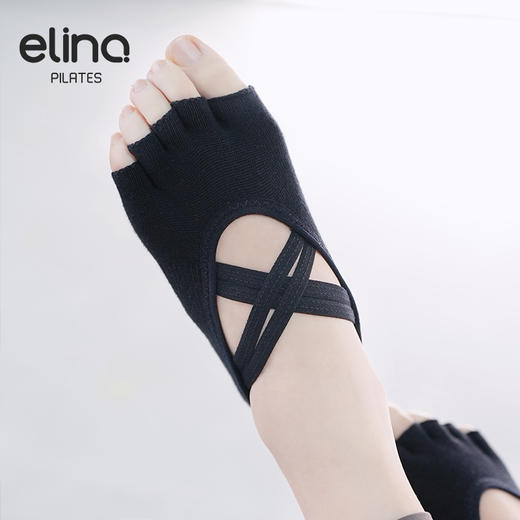 elina一恋2024双交叉带瑜伽袜EYG24005/EYG24006 商品图4