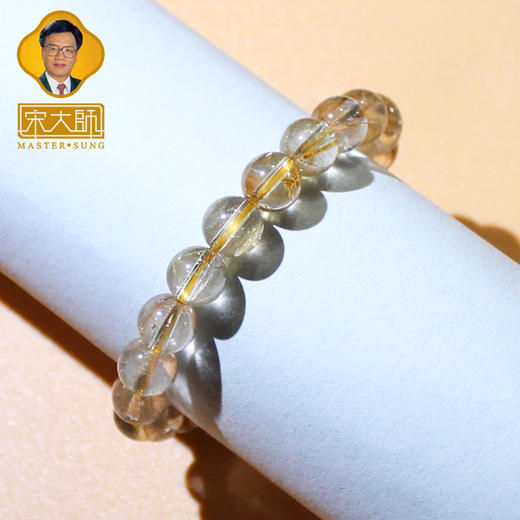 宋韶光大师 葫芦 福袋 莲花 蜜蜡碧玺金发晶手链情侣饰物 商品图7