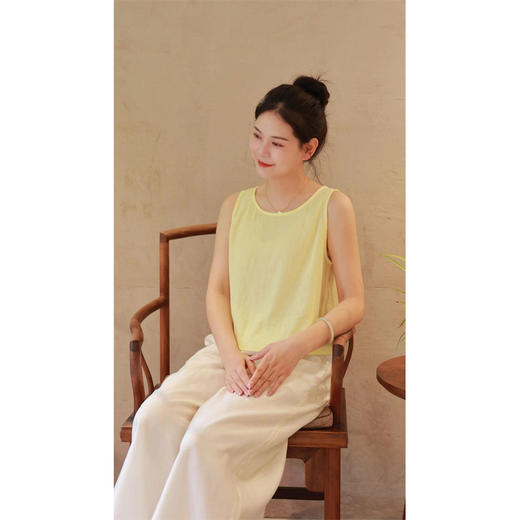 【抖音专属】吊带（22705076n-黄白游） 商品图0