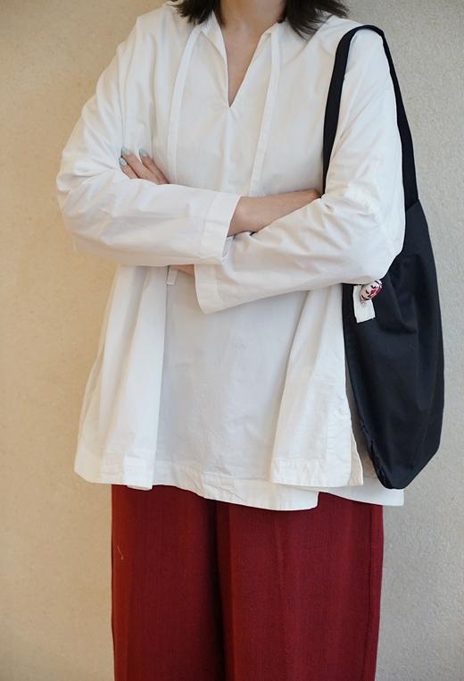 Casey Casey白色绑带上衣 商品图2