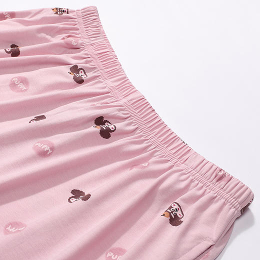 都市丽人生活家居女士棉质短袖长裤睡衣套装LH41V6 商品图7