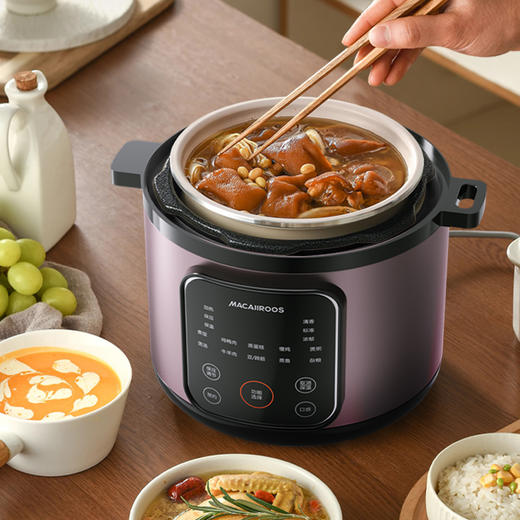 【新品上市】迈卡罗电压力锅5L高压锅24小时智能预约家用多功能大容量电饭煲 一键排压 MC-YL509 商品图1