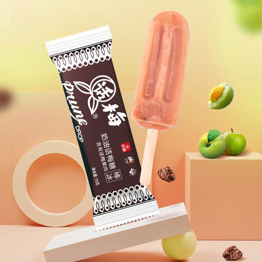 光明奶油话梅糖棒冰70g 商品图0