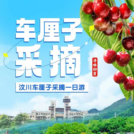 【旅游】汶川车厘子采摘+牟托羌寨一日游 商品图0