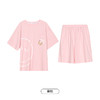 都市丽人生活家居女士棉质短袖短裤睡衣套装LH42R9 商品缩略图9