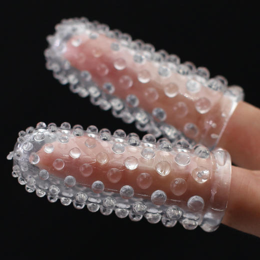 取悦 抠指套 狼牙指套大颗粒情趣成人用品女性扣手指套高潮自慰 商品图4