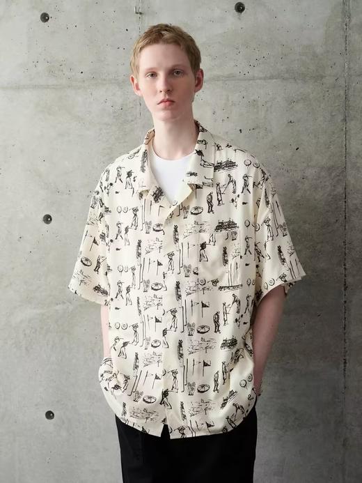 LIVINGTOWN/LT复古满印夏威夷短衬 商品图1