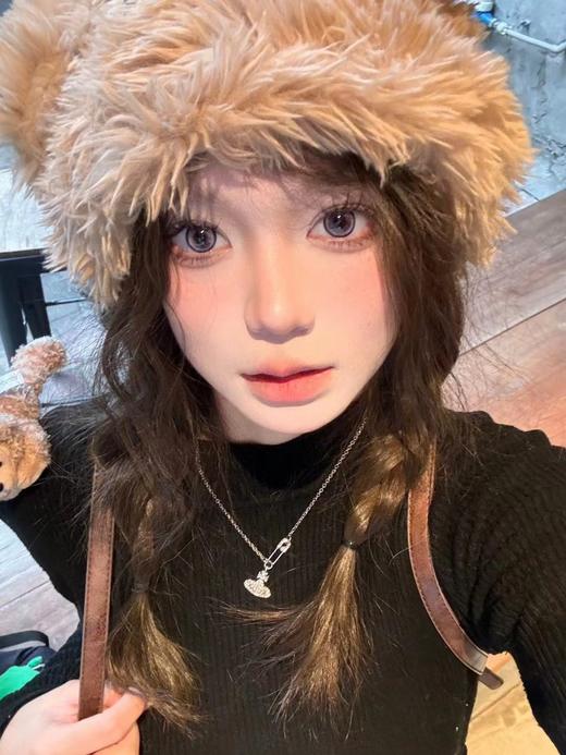 【大直径】Ealla girl- 猫眼圈圈紫-14.5mm【年抛 度数0-800度 无525/575】 商品图1