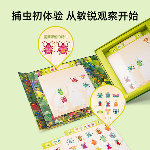 【3岁+】虫虫捕手桌游——艺术+逻辑空间类桌游 商品图2