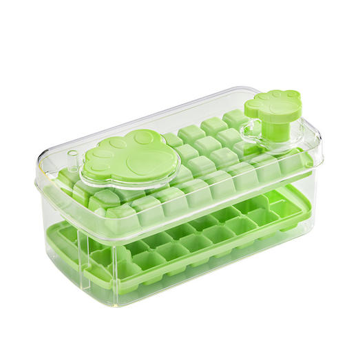 赠送冰铲【冰爽夏日！一秒出冰】猫爪硅胶冰球模具家用制冰盒威士忌冰盒冰块存储盒冻冰块制冰冰格，出冰不拖拉 一颗都不漏 快捷不脏手 省时又省力。ry 商品图10