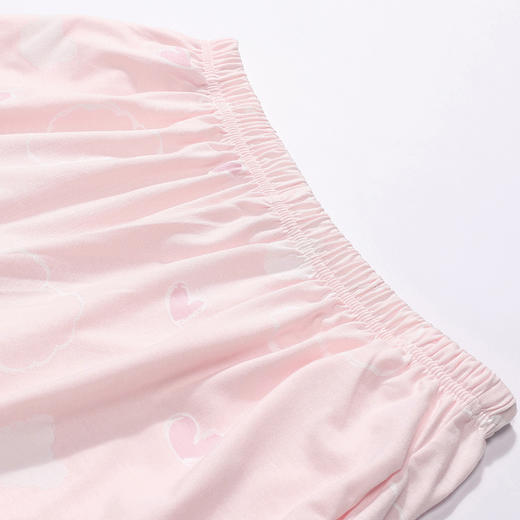 都市丽人生活家居女士棉质短袖七分裤睡衣套装LH42S3 商品图7