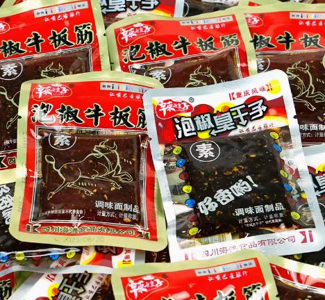 辣娃子泡椒臭干子80g 商品图0