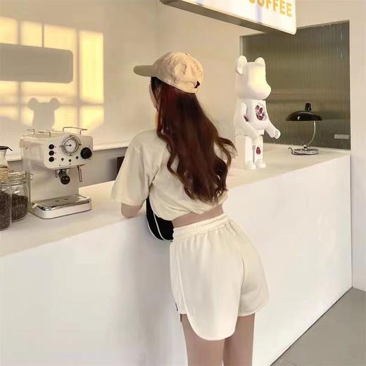 【显瘦显高！超透气休闲热裤】ins爆火，冰爽轻薄，垂感舒适，A字版型，穿出大长腿！夏季休闲运动短裤女高腰宽松跑步健身a字裤阔腿裤ins 商品图4