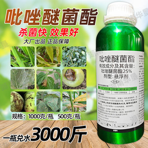 沪联沪润25%吡唑醚菌酯正品香蕉果树通用型防治叶斑病强力杀菌剂 商品图0