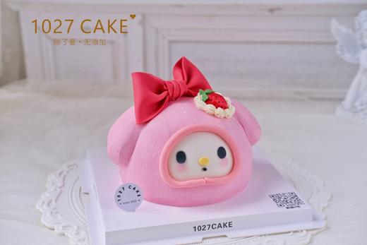 1027CAKE | melody 美乐蒂 蝴蝶结蛋糕 三丽鸥 商品图0