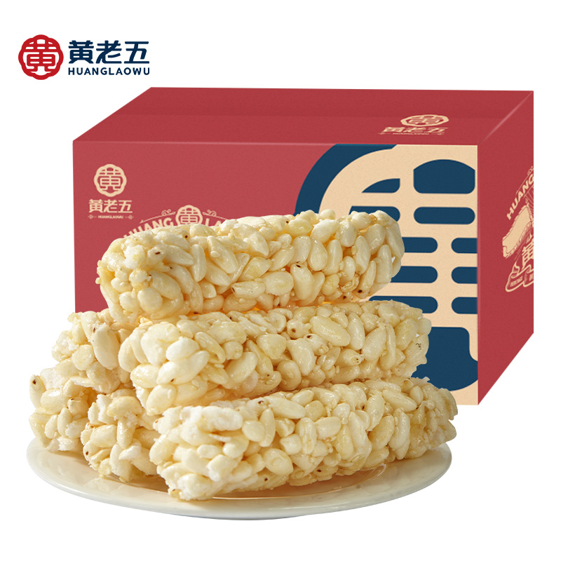 黄老五糯米米通600g整箱2袋装