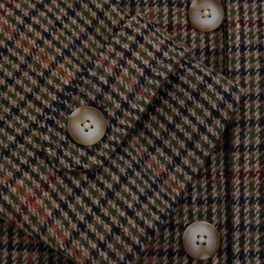 COLOURS & SONS 2合一 男士长外套 优雅格纹休闲时尚翻领潮流百搭 商品图2