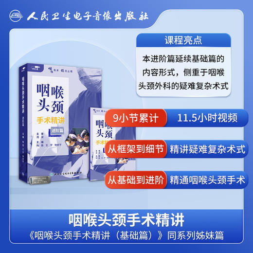 咽喉头颈手术精讲（进阶篇）【U盘】 商品图2