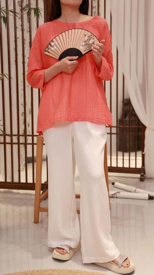 【抖音专属】直筒裤（24709272-凝脂） 商品图4