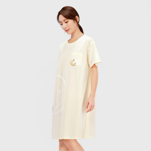 都市丽人生活家居女士棉质短袖裙睡衣LH46J7 商品图1