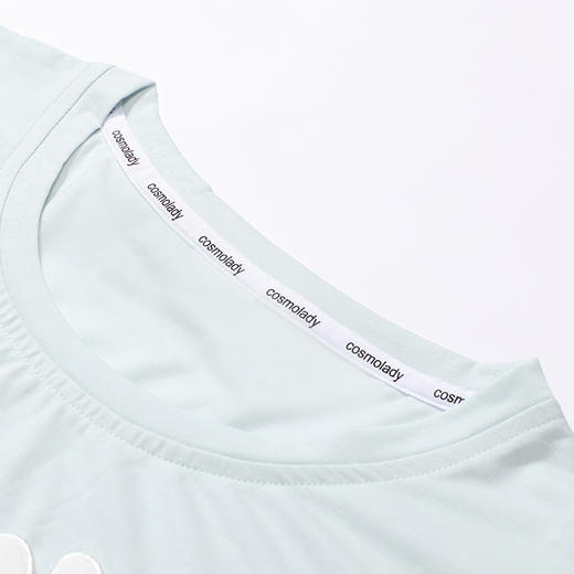 都市丽人生活家居女士棉质短袖短裤睡衣套装LH42R7 商品图4