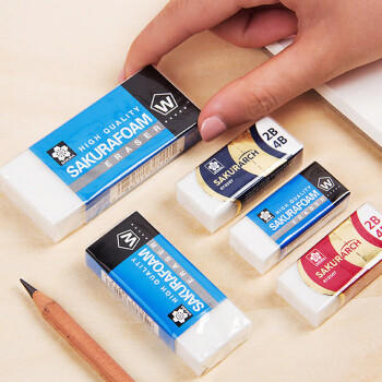 樱花（SAKURA）橡皮擦 学生考试学生文具美术素描绘图专用 XRFW-60小号单块 日本进口 商品图6