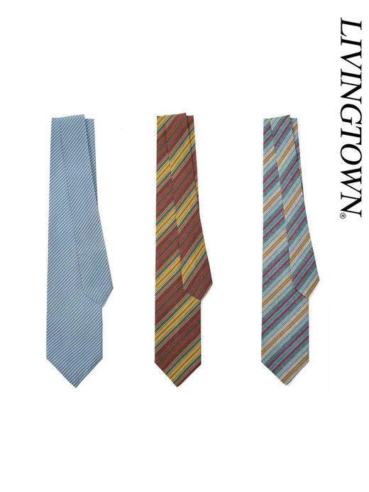 LIVINGTOWN/LT复古条纹领带 商品图0