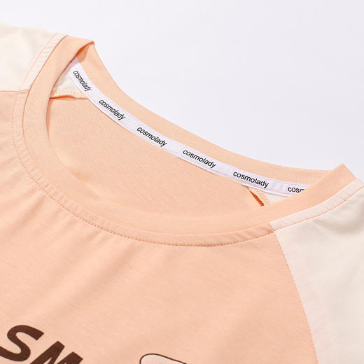 都市丽人生活家居女士棉质短袖短裤睡衣套装LH42R4 商品图4