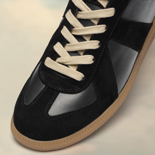 【一】MAISON MARGIELA 马吉拉 男士休闲运动鞋 黑色 S57WS0236 P1895 H6851 商品图2