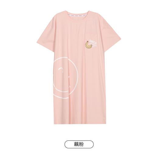 都市丽人生活家居女士棉质短袖裙睡衣LH46J7 商品图7