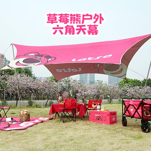 迪士尼草莓熊系列六角天幕JDFA22880-LO 商品图7